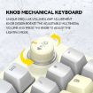 T-WOLF T50 Mechanical Keyboard with Knob, Black B - 4