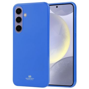 Samsung Galaxy S24 5G GOOSPERY PEARL JELLY Shockproof TPU Phone Case Blue - 1