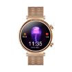 T86 Woman Health Smart Watch - Rose Gold Steel Band - 3