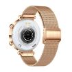 T86 Woman Health Smart Watch - Rose Gold Steel Band - 4