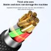 MOMAX DC30 1.5m USB-C to USB-C 60W Braided Cable - Titanium Color - 9