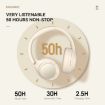 WH850i ANC Over-Ear Bluetooth Headphone - Black - 3