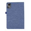 Lenovo Tab M11/Xiaoxin Pad 11 2024 Blue Fabric Leather Tablet Case - 3