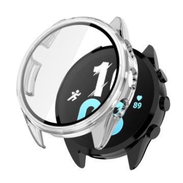 Garmin Forerunner 165 PC Watch Protective Case + Tempered Film - 1
