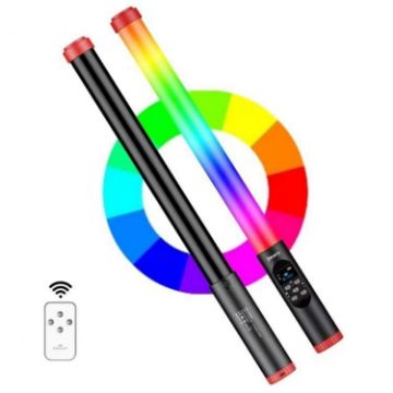 JMARY FM-128RGB Handheld LED Fill Light - Waterproof RGB Light Stick - 1