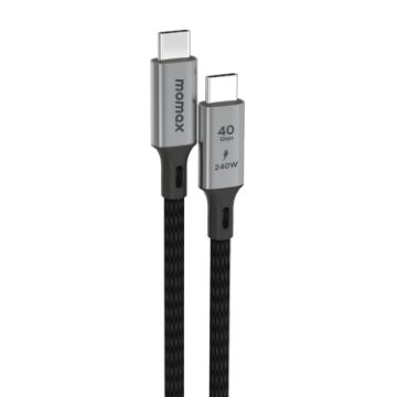 MOMAX DC39 1m USB4.0 USB-C to USB-C 240W Charge Cable - 1