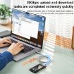 MOMAX DC31 1m USB-C to USB-C 100W Braided Cable - Titanium Color - 5