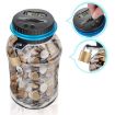Digital Display Counting Piggy Bank With Lock, Mexican Dollar - 1