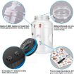 Digital Display Counting Piggy Bank With Lock, Mexican Dollar - 4