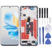 For Honor 100 LCD Screen Digitizer Full Assembly with Frame - Black - 1