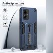 Motorola Moto G14 Blue Armor Finger Loop Phone Case - 2