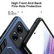 Motorola Moto G14 Blue Armor Finger Loop Phone Case - 4