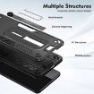 Motorola Moto G14 Brave Armor Finger Loop Holder Case - Black - 3
