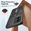 Motorola Moto G14 Brave Armor Finger Loop Holder Case - Black - 7