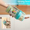 Salad Meal Shaker Cup Portable Fruit and Vegetable Container with Fork - 4
