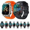 K57 Pro 1.96 Inch Bluetooth Smart Watch, Silver - Waterproof & Weather Display - 2