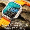 K57 Pro 1.96 Inch Bluetooth Smart Watch, Silver - Waterproof & Weather Display - 4