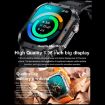 K57 Pro 1.96 Inch Bluetooth Smart Watch, Black Three-beads - 5