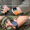 K57 Pro 1.96 Inch Bluetooth Smart Watch, Black Three-beads - 9