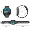 K57 Pro 1.96" Smart Watch - Silver Leather - Waterproof - Bluetooth - 3