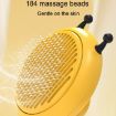 Bee Pet Comb Cats Hair Removal Brush - Yellow - 6