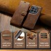 OnePlus 12 DG.MING Crazy Horse Texture Leather Case (Brown) - 3