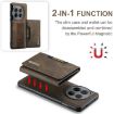 OnePlus 12 DG.MING M2 Series 3-Fold Multi Card Bag + Magnetic Phone Case - 3