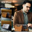 OnePlus 12 DG.MING M2 Series 3-Fold Multi Card Bag + Magnetic Phone Case - 8