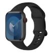 Apple Watch SE 2023 40mm Rose Silicone Band - Black - 1