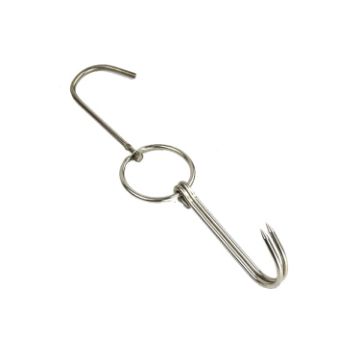 Stainless Steel Duck Cooker Hanger - Outdoor Barbecue Hanging Hook Stand - 1