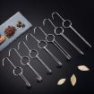 Stainless Steel Duck Cooker Hanger - 4cm Thick, 34.5cm Long - 3
