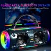Rixing NR8806 Portable Bluetooth Speaker Subwoofer - Dual Mic (Blue) - 3