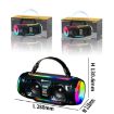 Rixing NR8806 Portable Bluetooth Speaker Subwoofer - Dual Mic (Blue) - 9