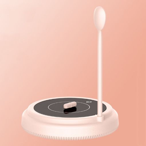 Magnetic Levitation Electric Coffee Stirrer Milk Shaker - Pink - 1