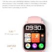 Picture of DM60+ 1.83" BT5.2 Smart Sport Watch, Bluetooth Call/Sleep/Blood Sugar/Oxygen/Temp/Heart Rate/Pressure Monitor (Pink)