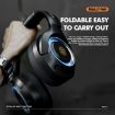 A8 Gaming Wireless Headset Stereo Over Ear Headphone (Black) - 9