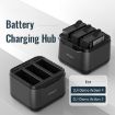 4/3 AMagisn Battery Charger Seat for DJI Osmo Action - 3