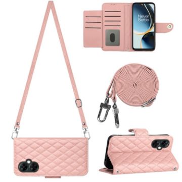OnePlus CE 3 Lite 5G/Nord N30 Leather Phone Case - Coral Pink - 1