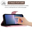 Sony Xperia 5 V Pink Leather Phone Case with Lanyard - 4