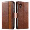 Samsung Galaxy Xcover 7 Case - Brown Leather Phone Case - 2
