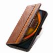 Samsung Galaxy Xcover 7 Case - Brown Leather Phone Case - 5