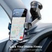 JOYROOM JR-OK6 Mechanical Car Phone Mount - Black - 3