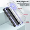 Xiaomi Redmi A3 3 in 1 Clear TPU Color PC Frame Phone Case - Purple - 3