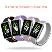 Samsung Galaxy Fit 3 Woven Nylon Loop Watch Band - Pinkish - 5