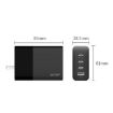100W Gallium Nitride Fast Charger AC Adapter with 3 USB-C/Type-C Port - 3