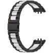 Samsung Galaxy Fit 3 SM-R390 Metal Watch Band - Black+Silver - 3