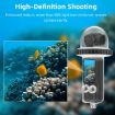 DJI Osmo Pocket 3 BRDRC Waterproof Case - 40m Depth - Transparent Handle - 7