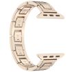 Apple Watch Series 9 41mm H Slim Stainless Steel Band - Starlight - 2