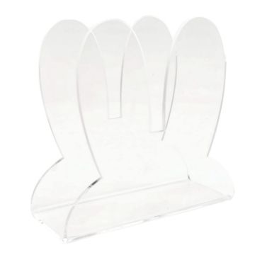 Picture of Acrylic Easter Bunny Ears Shape Napkin Storage Rack