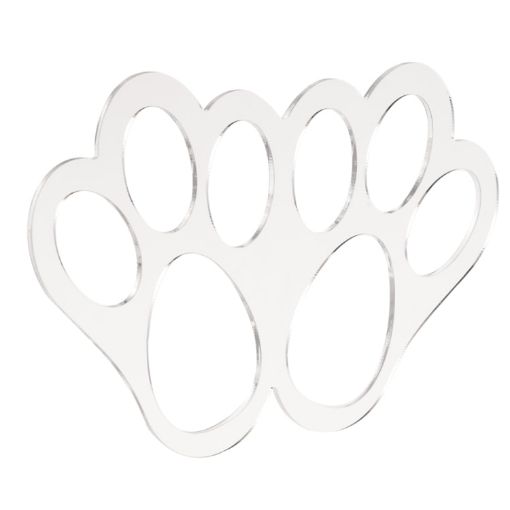 Acrylic Easter Bunny Footprint Template - Dual Footprint - 1